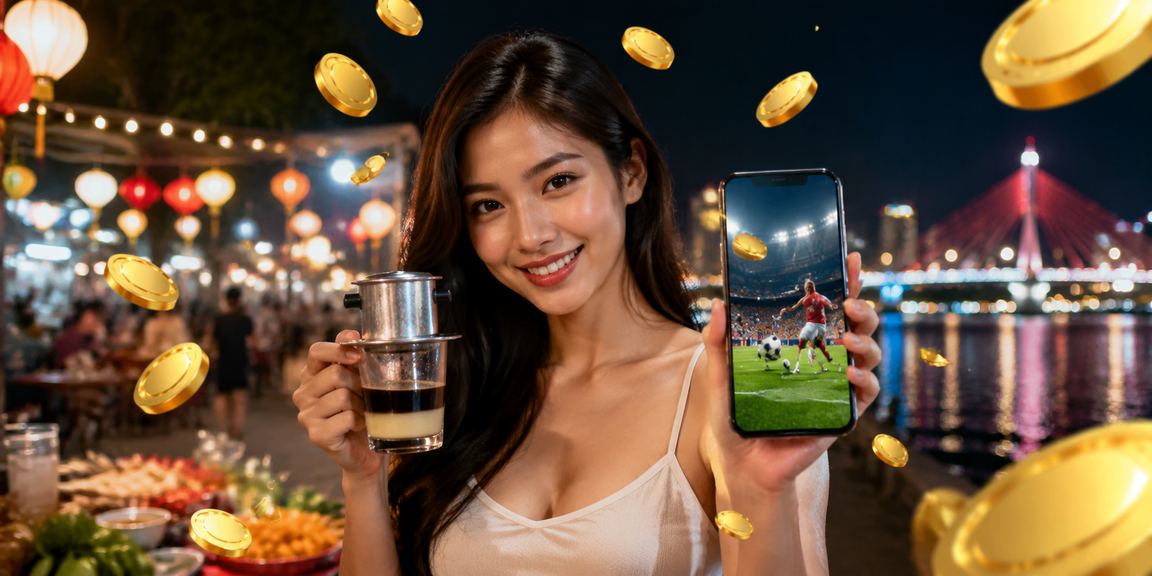 Người chơi tại Đà Nẵng xem trang FAQ của sàn cá cược trực tuyến trên laptop trong quán cà phê