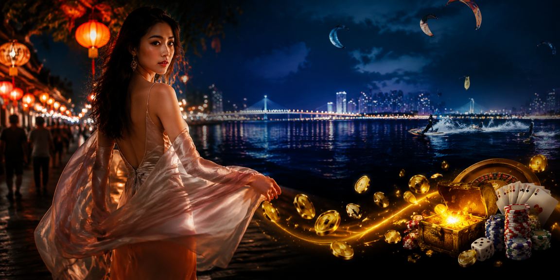 Cảnh nhộn nhịp tại Sài Gòn với người dùng trải nghiệm cá cược trực tuyến trên điện thoại về đêm
